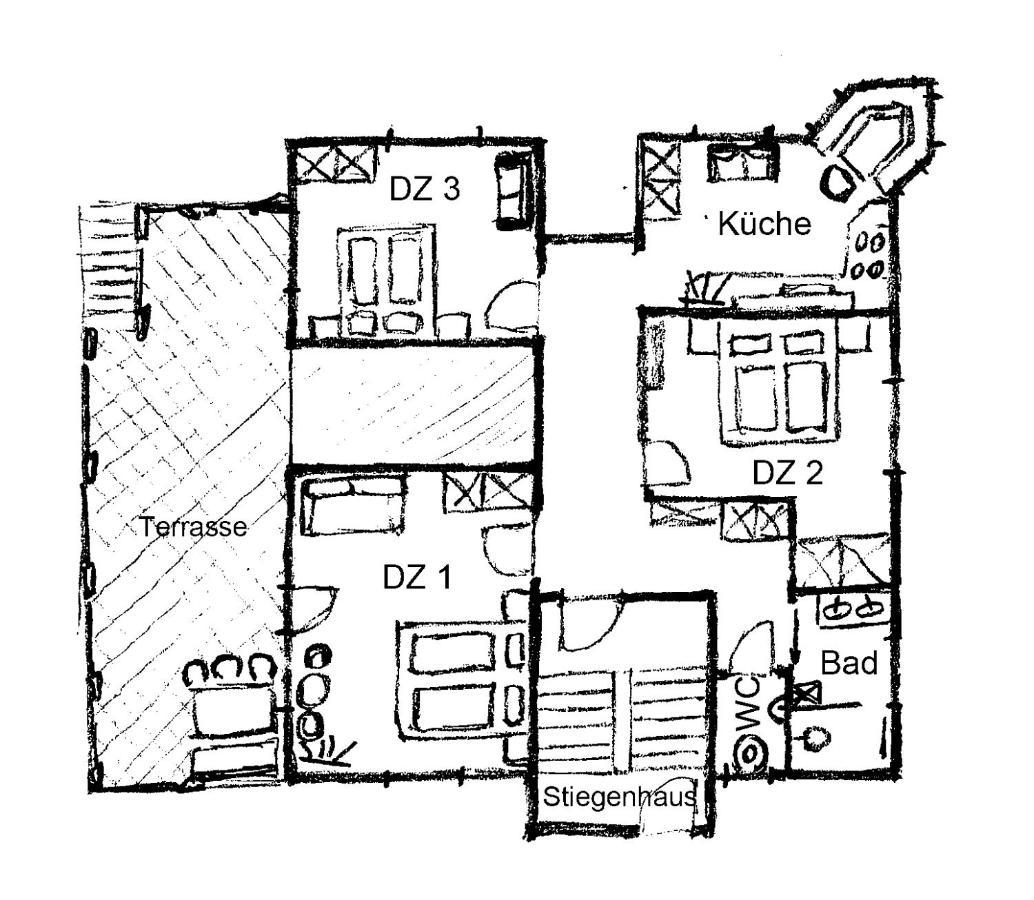 Appartement Schneeflockchen Mayrhofen Exterior foto