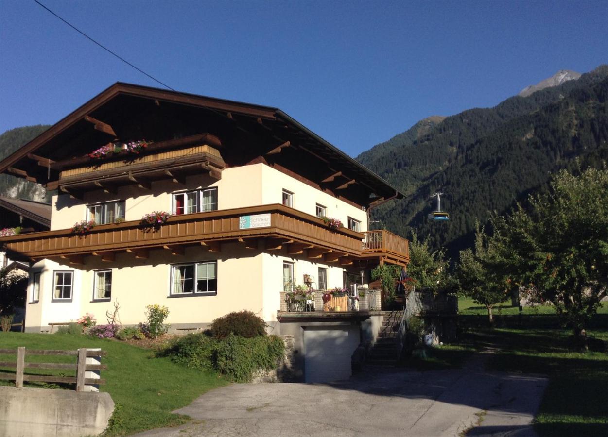 Appartement Schneeflockchen Mayrhofen Exterior foto